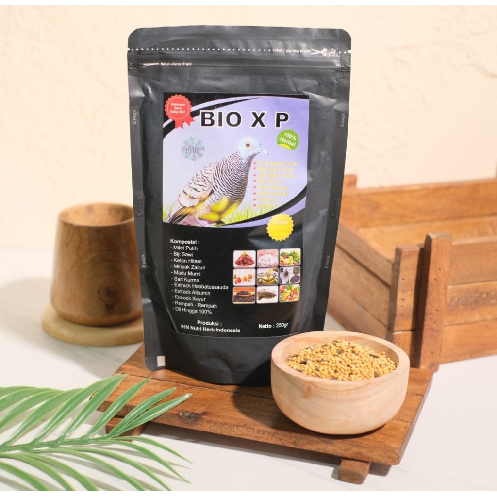 BIO XP ORIGINAL Pakan Perkutut Gacor - Pakan Perkutut Rajin Bunyi - Perkutut Bangkok - Perkutut Loka