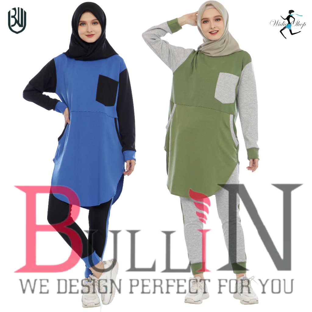 Set Senam Tunik Goes / Setelan Olahraga Tsabita | Bullin