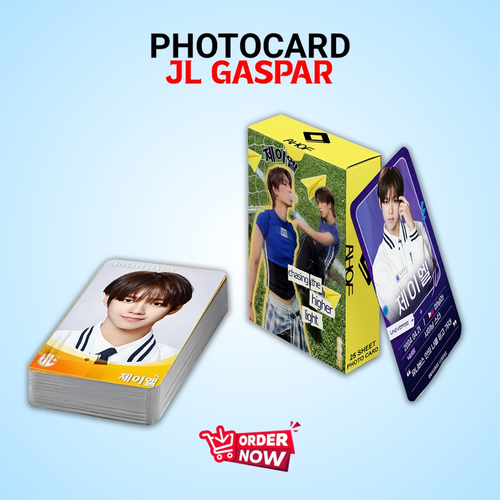 PHOTOCARD SET JL GASPAR KPOP AHOF PREMIUM FREE BOX