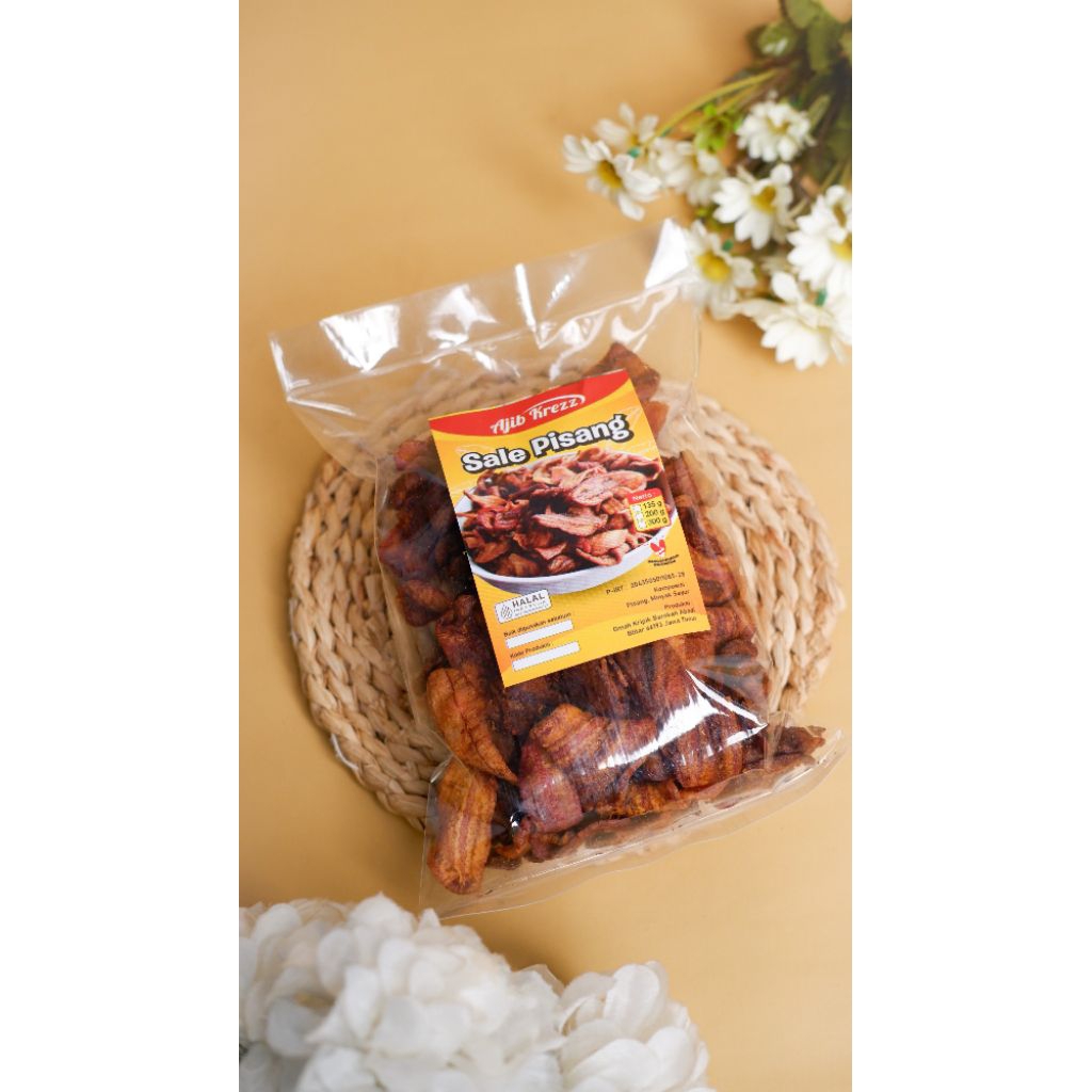 SALE PISANG KERING / MANIS RENYAH /200G/ CEMILAN /SOUVENIR/JAJANAN JADUL