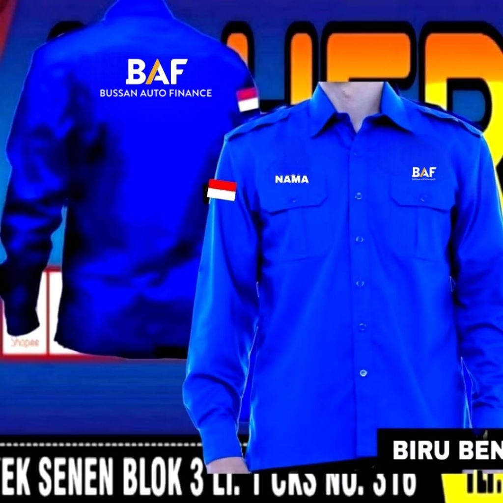 lengan panjang kemeja baf baju baf seragam baf pdh baf kemeja kerja baf baju kerja baf seragam kerja