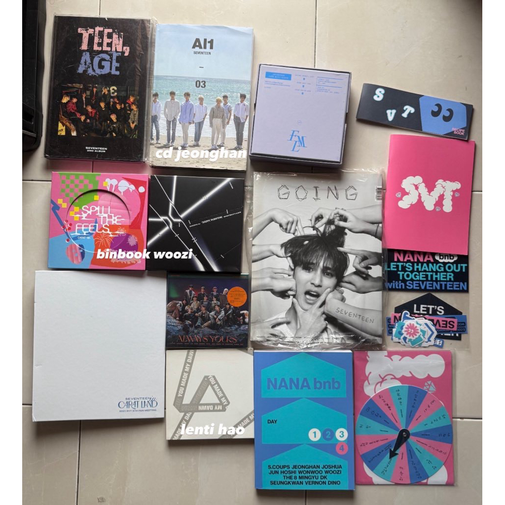 album only seventeen going magazine nana bnb teen age al1 5- rqs fml deluxe ymmday stf happy burstda