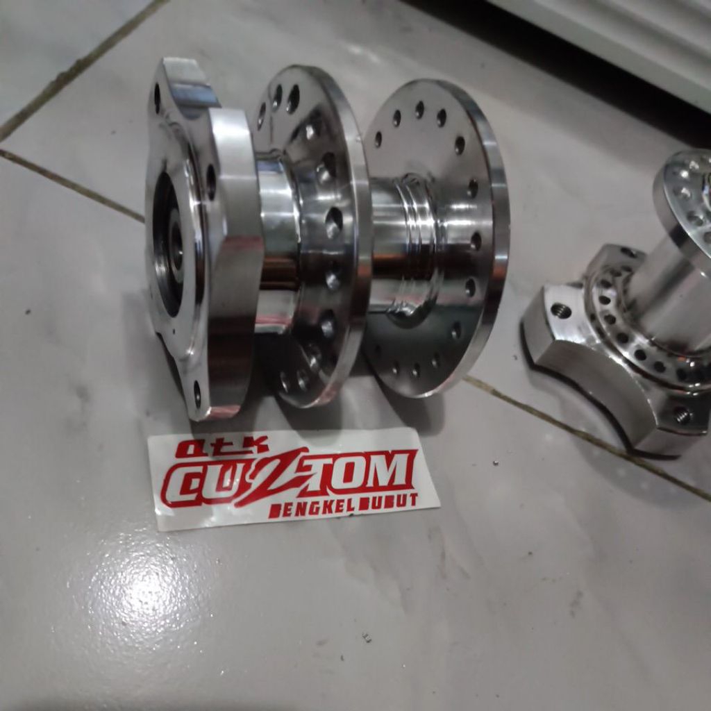 tromol depan drag slim bahan t6 baut 4 yamhaa honda