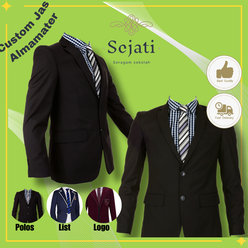 Seragam Sejati Collection - Custom Jas Almamater jas Universitas Jas sekolah  Almet Bisa satuan