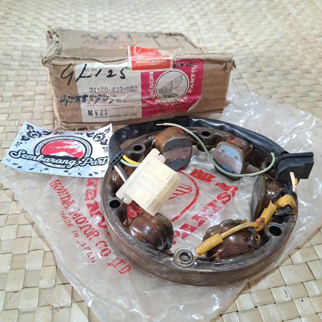 SPOOL SPUL ASSY HONDA GL 125 GL125 ORI ORIGINAL NOS JAPAN