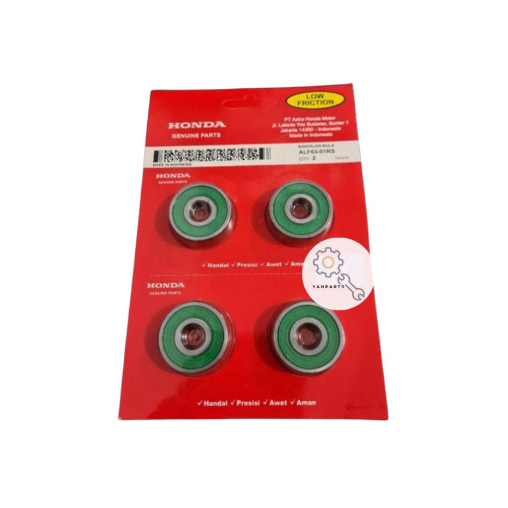 Lahar 6301, Bearing Honda 6301, Bantalan Bola Honda 6301