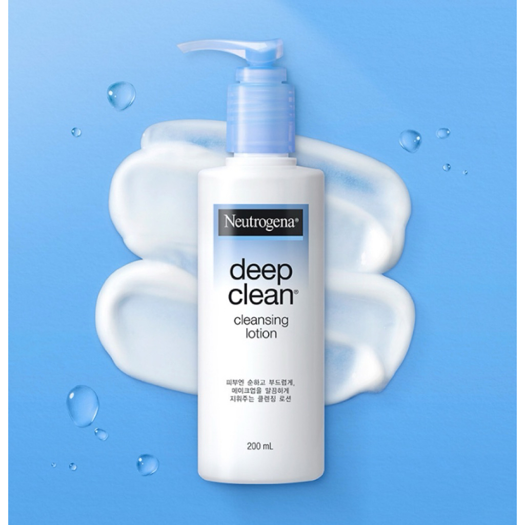 

Neutrogena Korea Deep Clean Cleansing Lotion 200ml