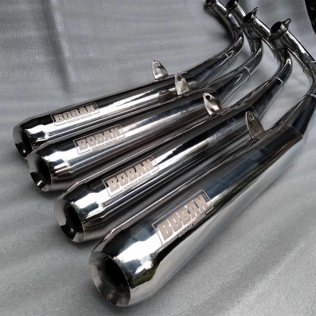 Knalpot BOBAN Nuklir Motor Rx King