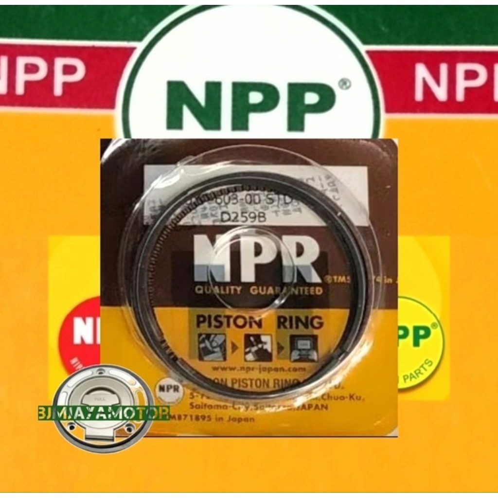 Ring Piston Vixion Old/ New Dijamin Original merk NPP