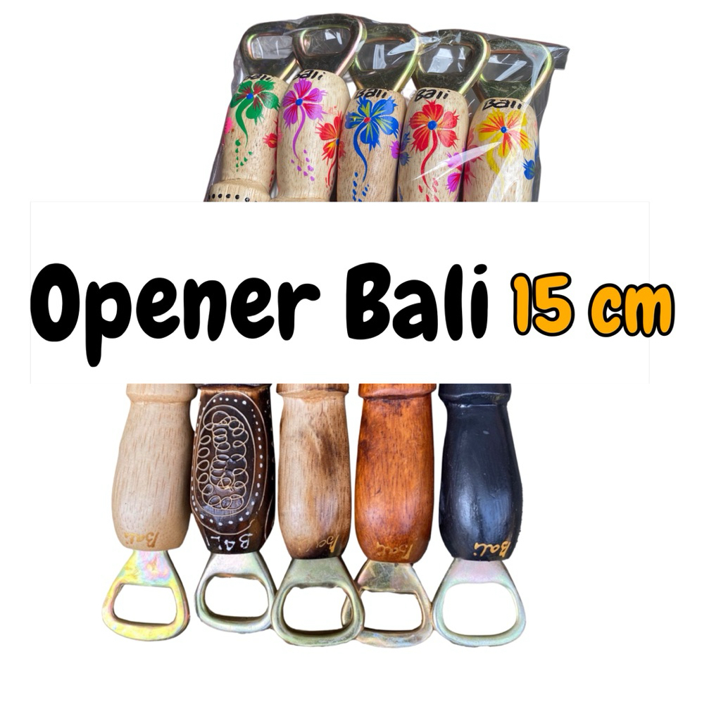 Opener Bali 15 cm - pembuka tutup botol Bali - opener botol Bali
