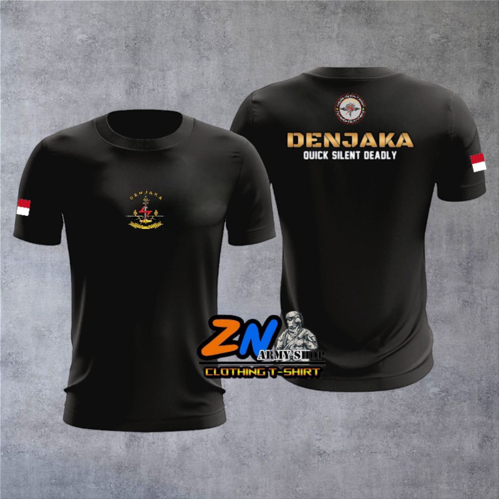 Kaos polos Dryfit Running Olahraga Denjaka - Kaos Denjaka Terbaru - Kaos pakaian Denjaka