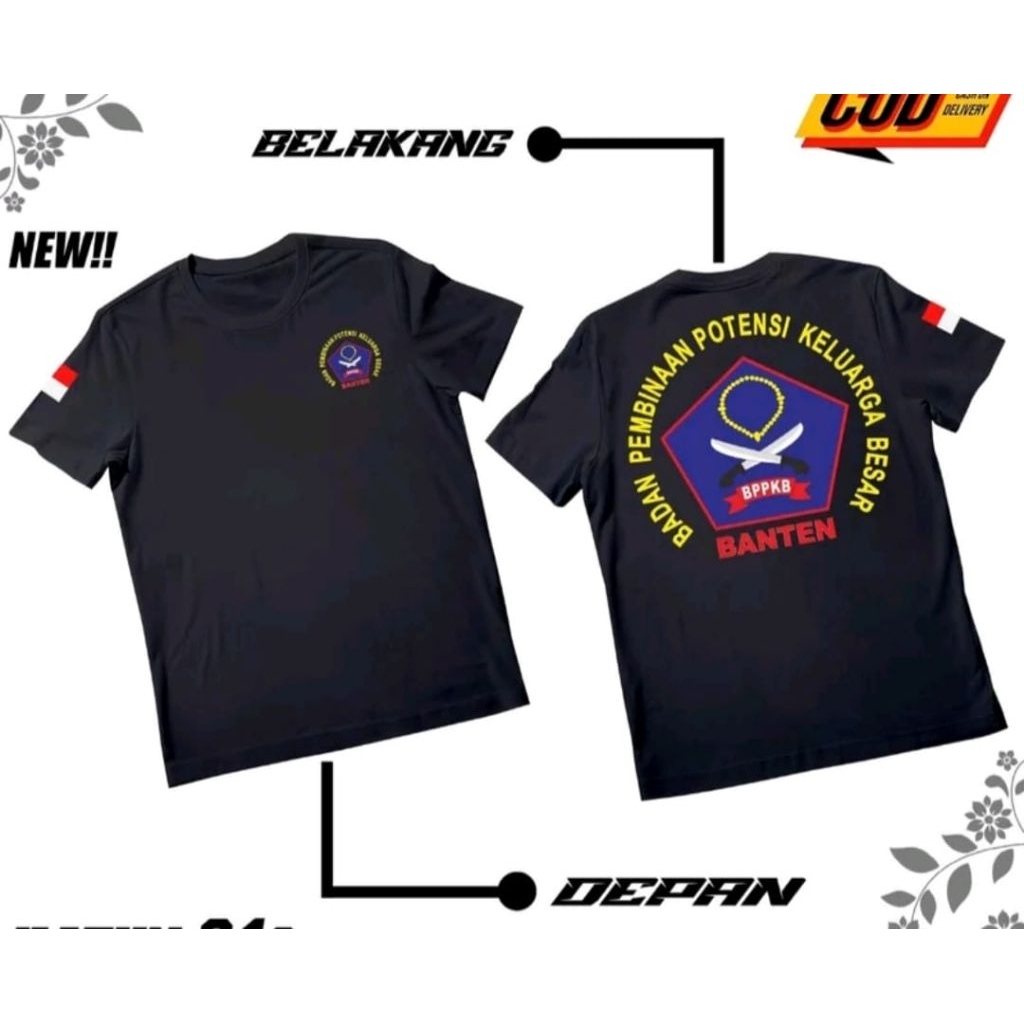 Kaos Ormas Bppkb Banten Desain Bulat