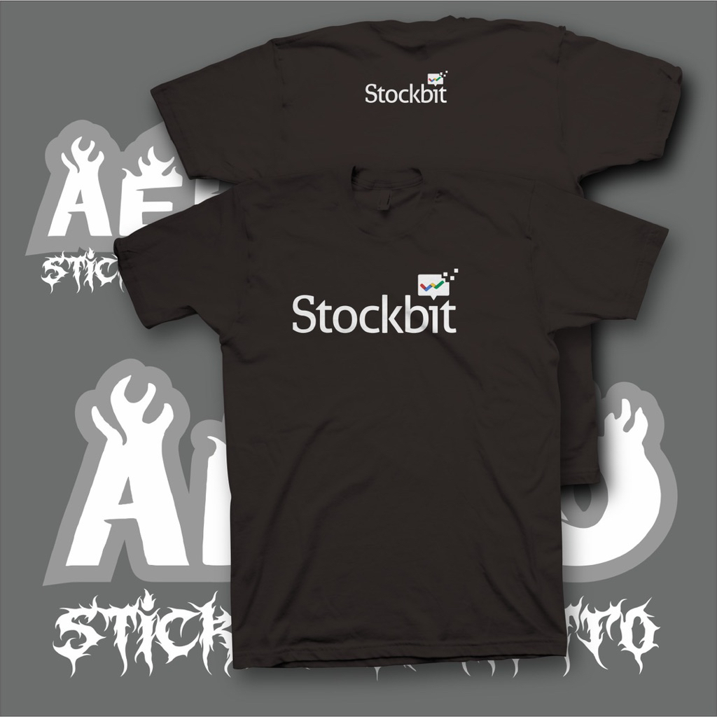 Kaos Baju Stockbit Trading/Baju Trading Saham Stockbit