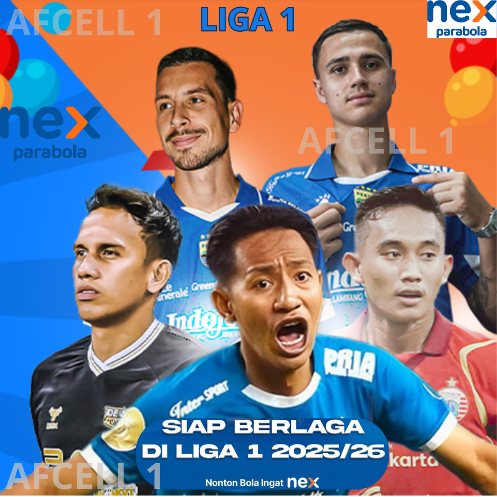 NEX PARABOLA LIGA 1 INDONESIA BRI 30 HARI BONUS BASIC-BASIK