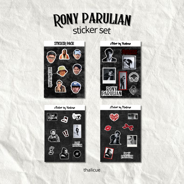 THALICUE | Stiker Set Rony Parulian
