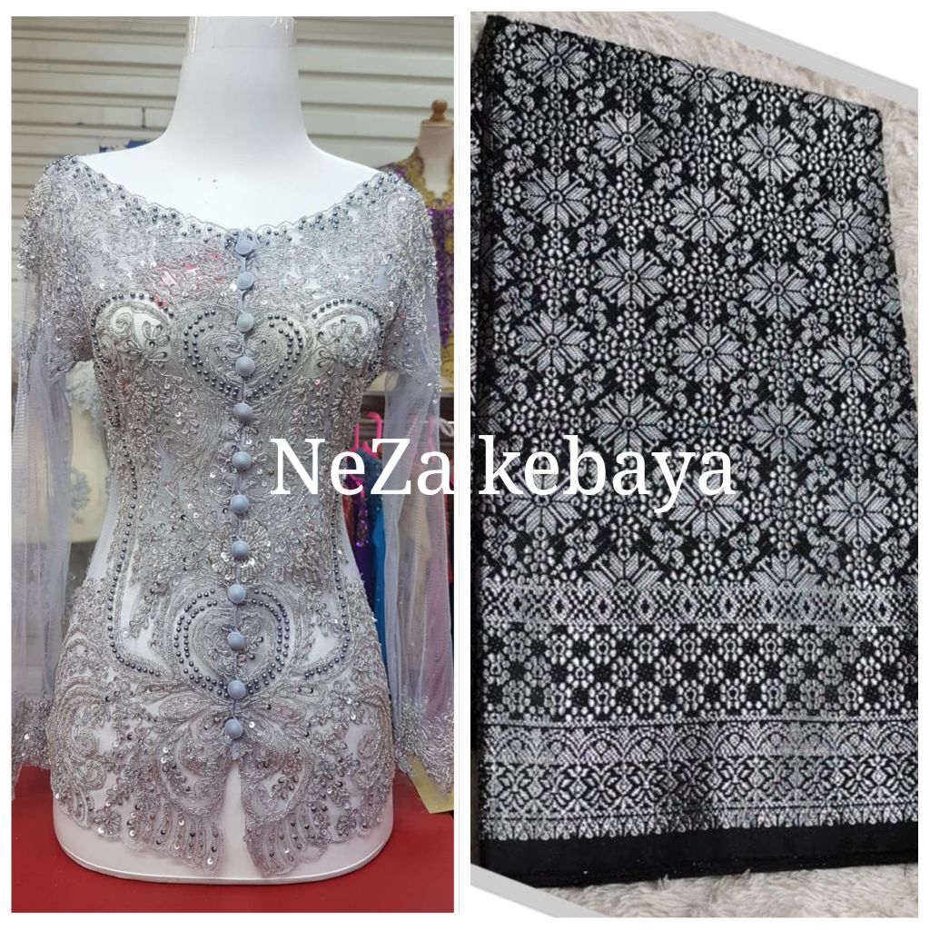 KEBAYA PAYET SABRINA/KEBAYA PAYET LENGA PANJANG/KEBAYA PESTA