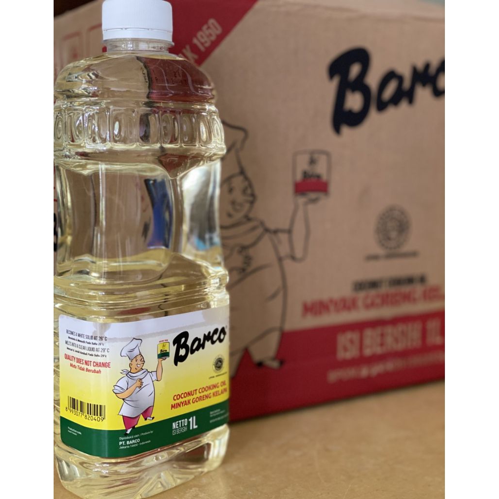 

minyak barco botol 1 liter