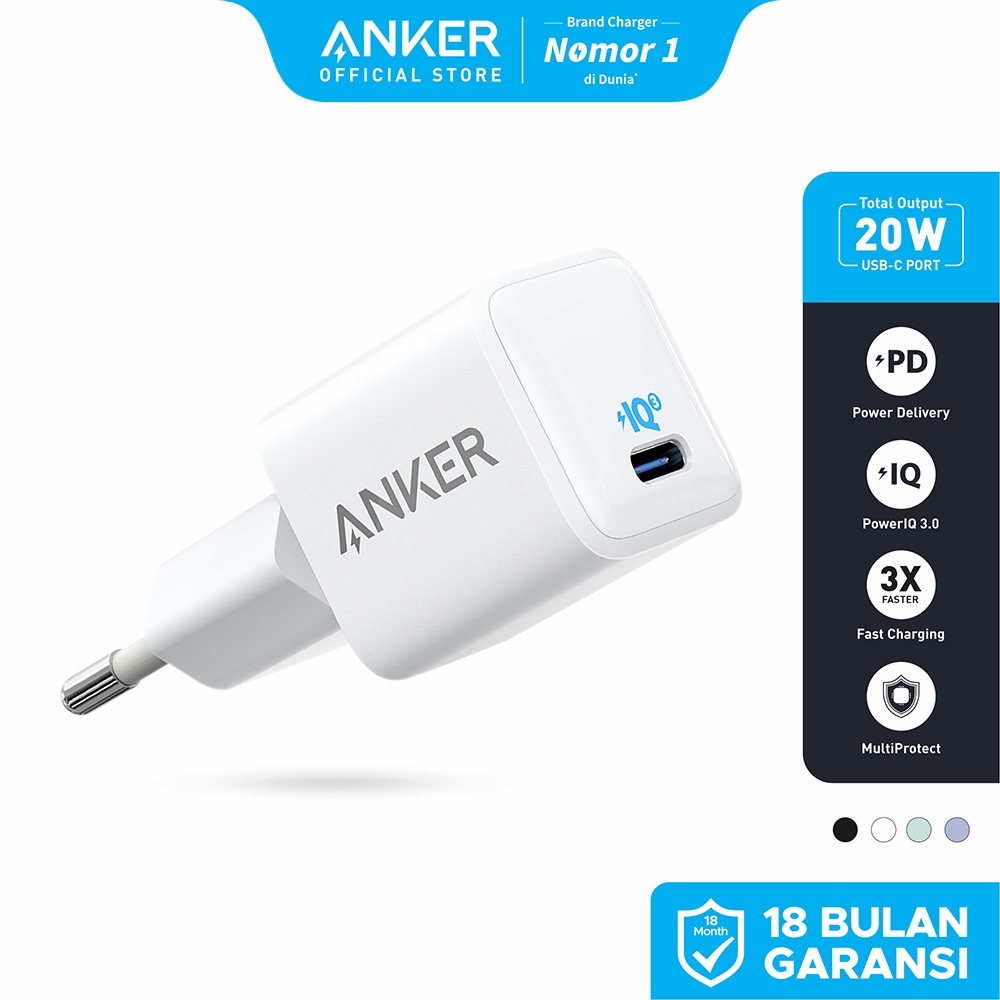 Wall Charger Anker PowerPort III Nano 20W - A2633