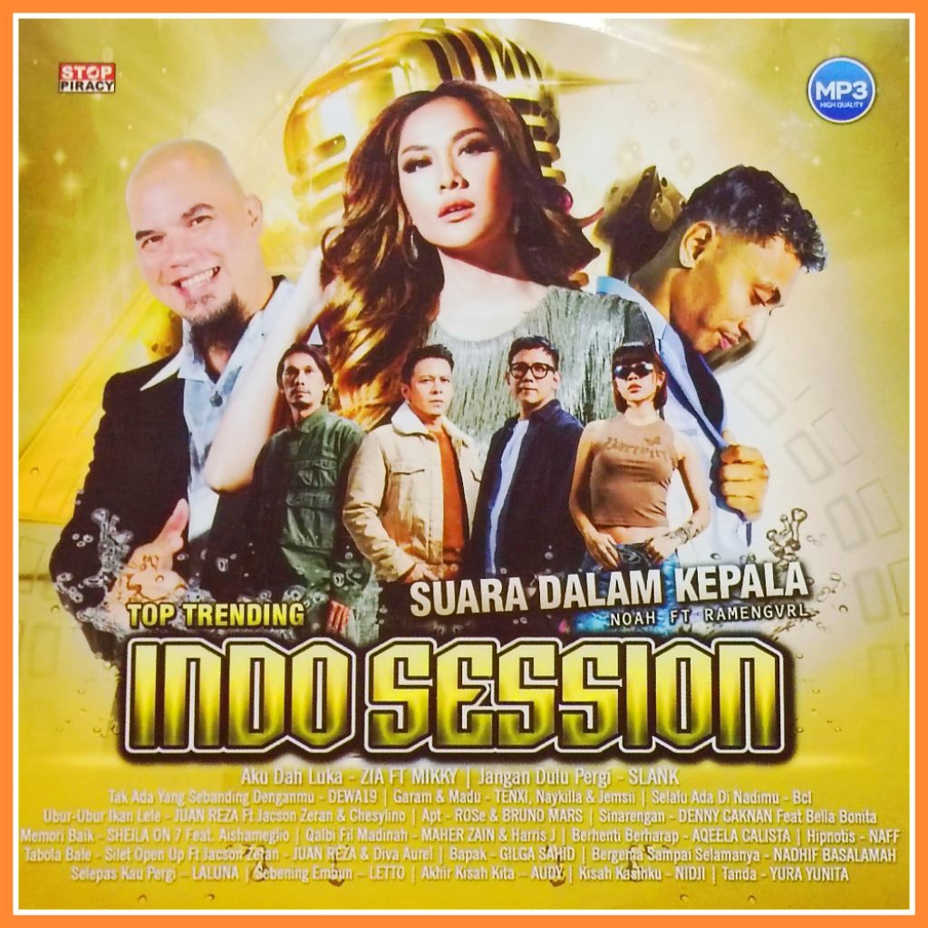Kaset MP3 Lagu Pop Indonesia Session Campuran Album Pilihan Terlaris