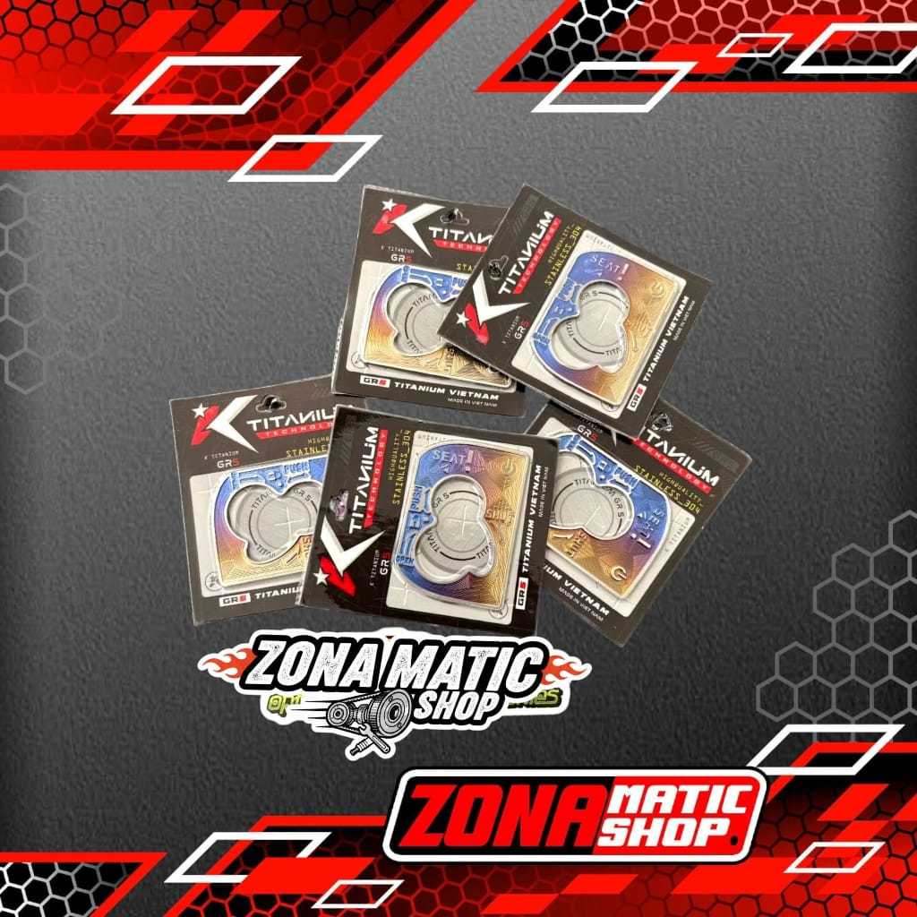 Emblem Kunci Titanium Beat Deluxe Emblem Cover Kunci Titanium Beat Deluxe