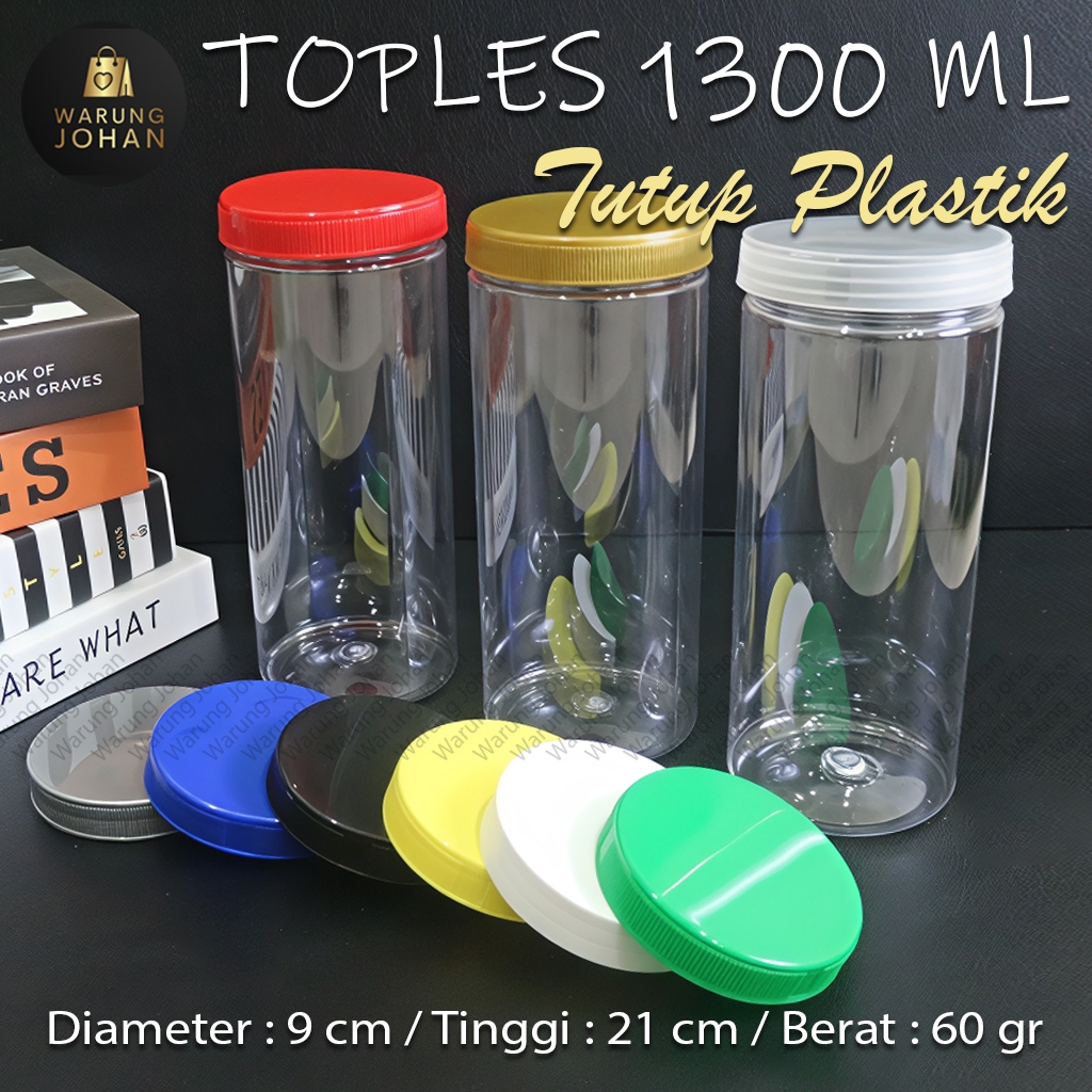 TOPLES PLASTIK 1300ML / TOPLES 1300ML / TOPLES TABUNG 1300ML