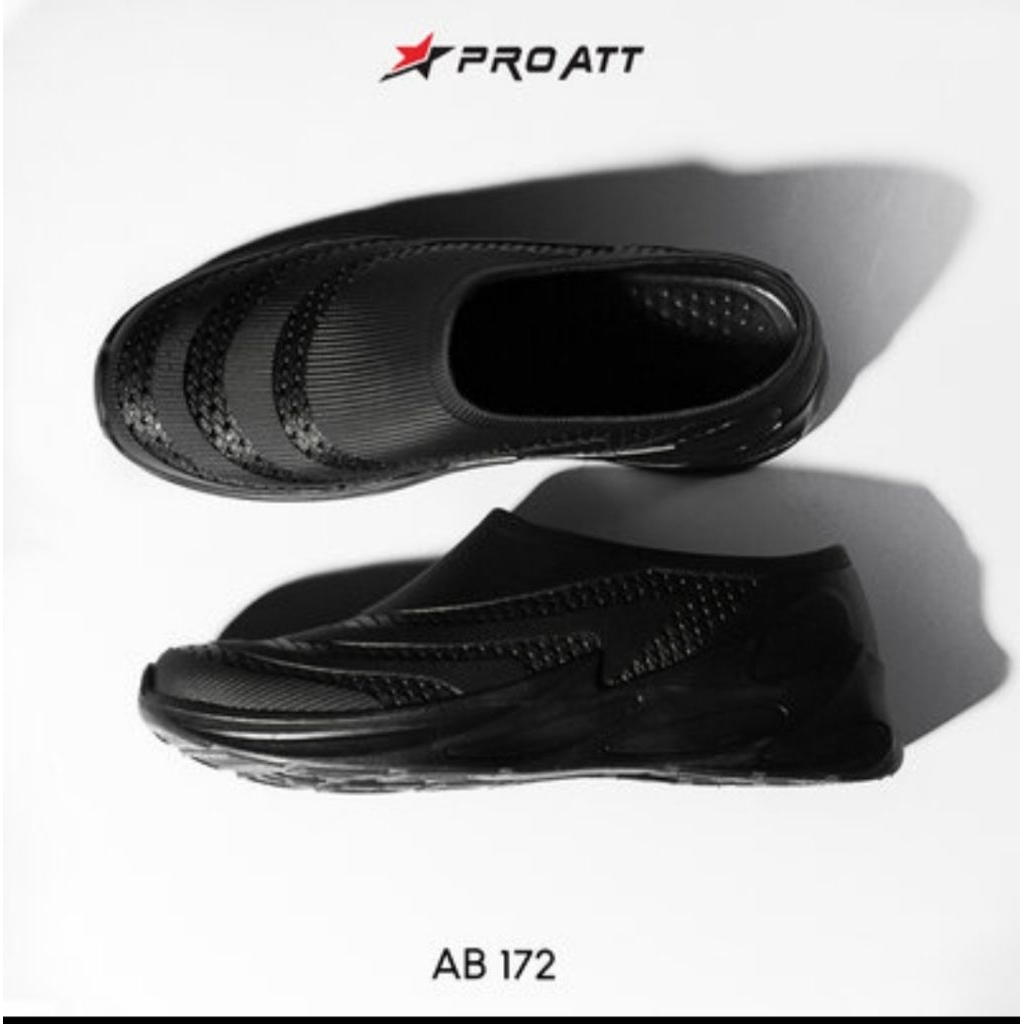 Sepatu slip on pria karet terbaru, sepatu kerja karet original Att. Sepatu kerja anti slip anti air