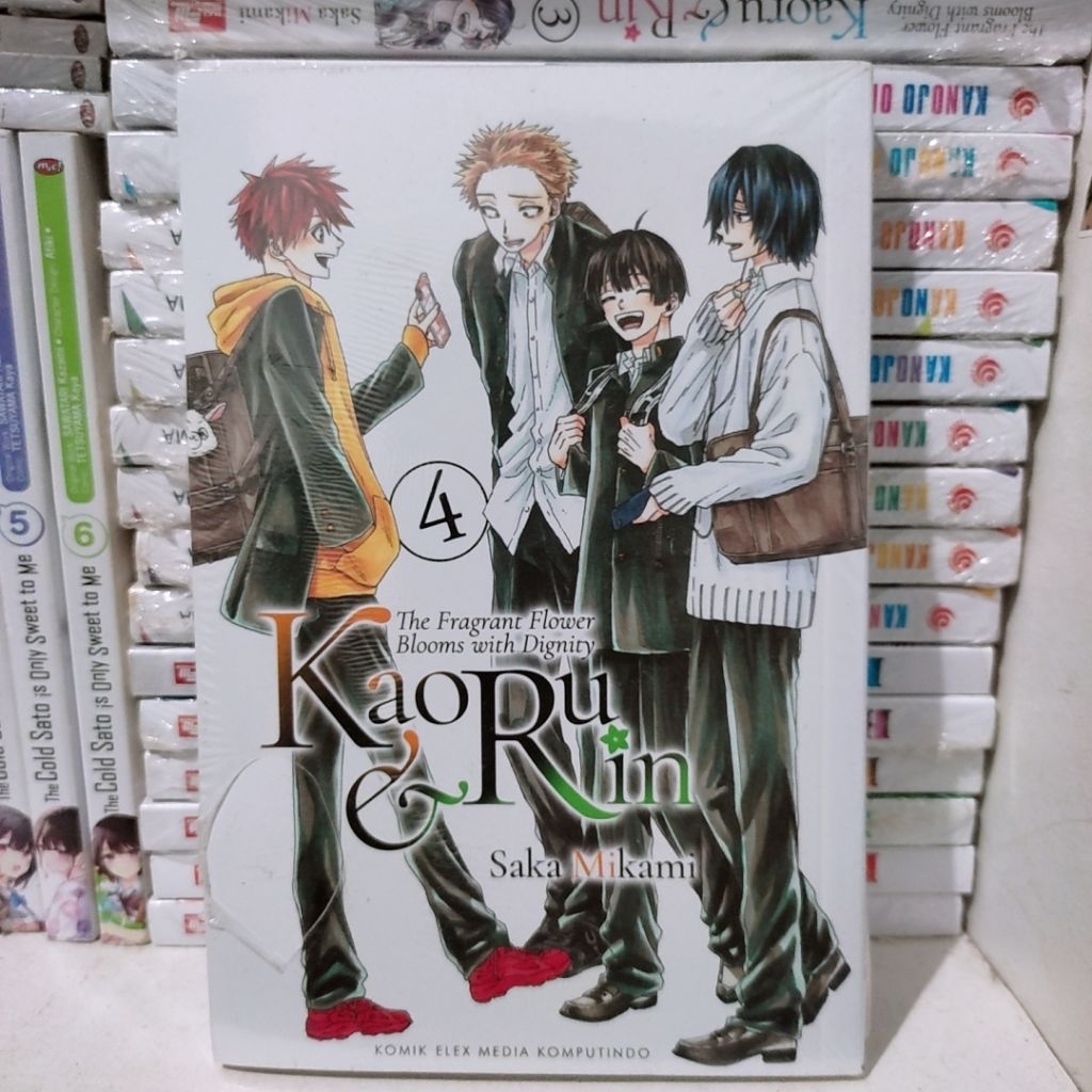 komik kaoru & rin vol 4 pecah segel