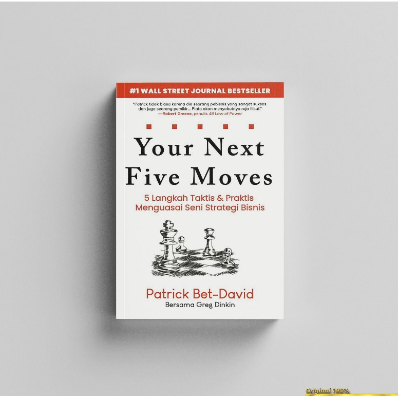 Buku-ori - Your Next Five Moves - Patrick Bet-David