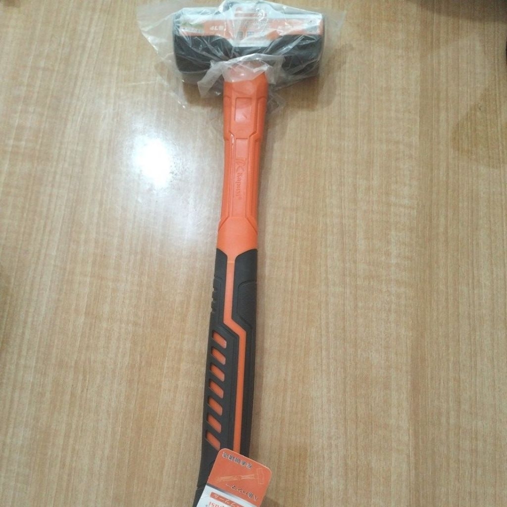 Kapusi Palu Godem Batu Beton Tembok 4LB Palu Godem / Bogem / Godem Gagang Fiber K-9572