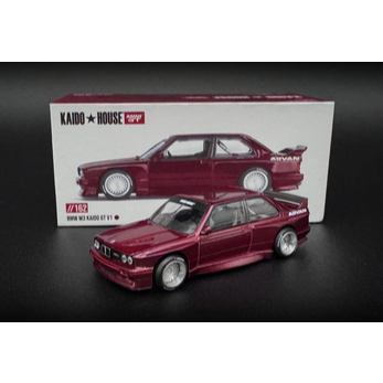 new Diecast Model Car Compatible with Kaido House x Mini GT 1:64 BMW M3 (E30) Kaido GT V1 M Red
