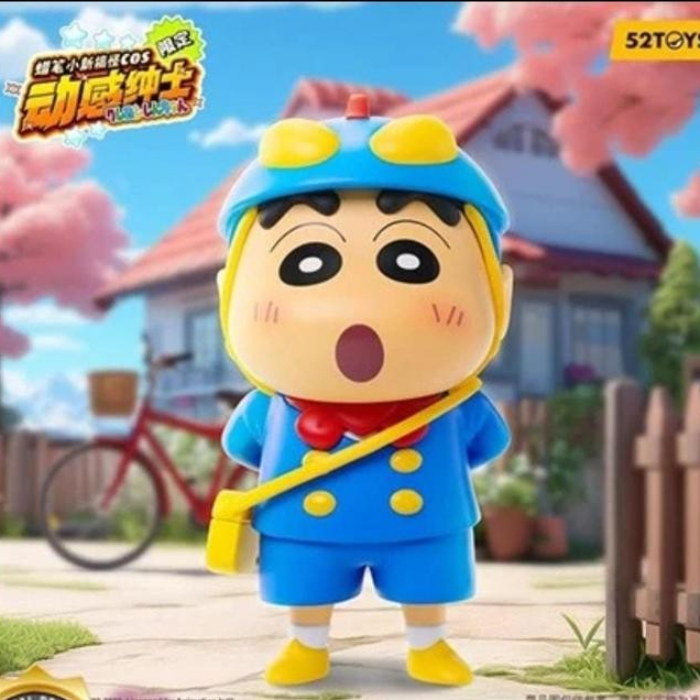 Figur Shinchan Funny Cosplay Action Gentleman 02521 [Original 52Toys]