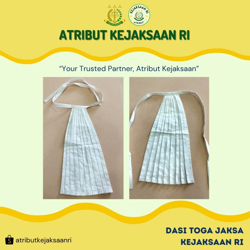 ATRIBUT KEJAKSAAN RI - DASI TOGA JAKSA KEJAKSAAN RI