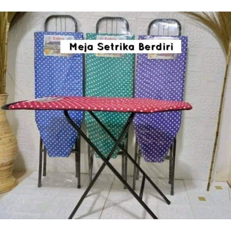 MEJA SETRIKA BERDIRI / MEJA SETRIKA LIPAT BERDIRI