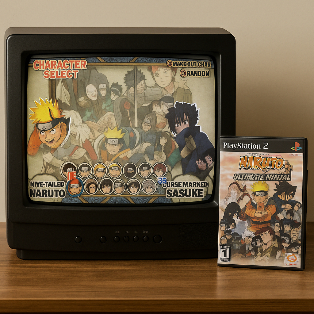 [ Game PS2 Playstation 2 ] Naruto: Ultimate Ninja