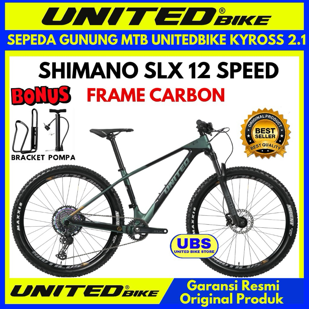 Sepeda Gunung 27.5 MTB United Kyross 2.1 New