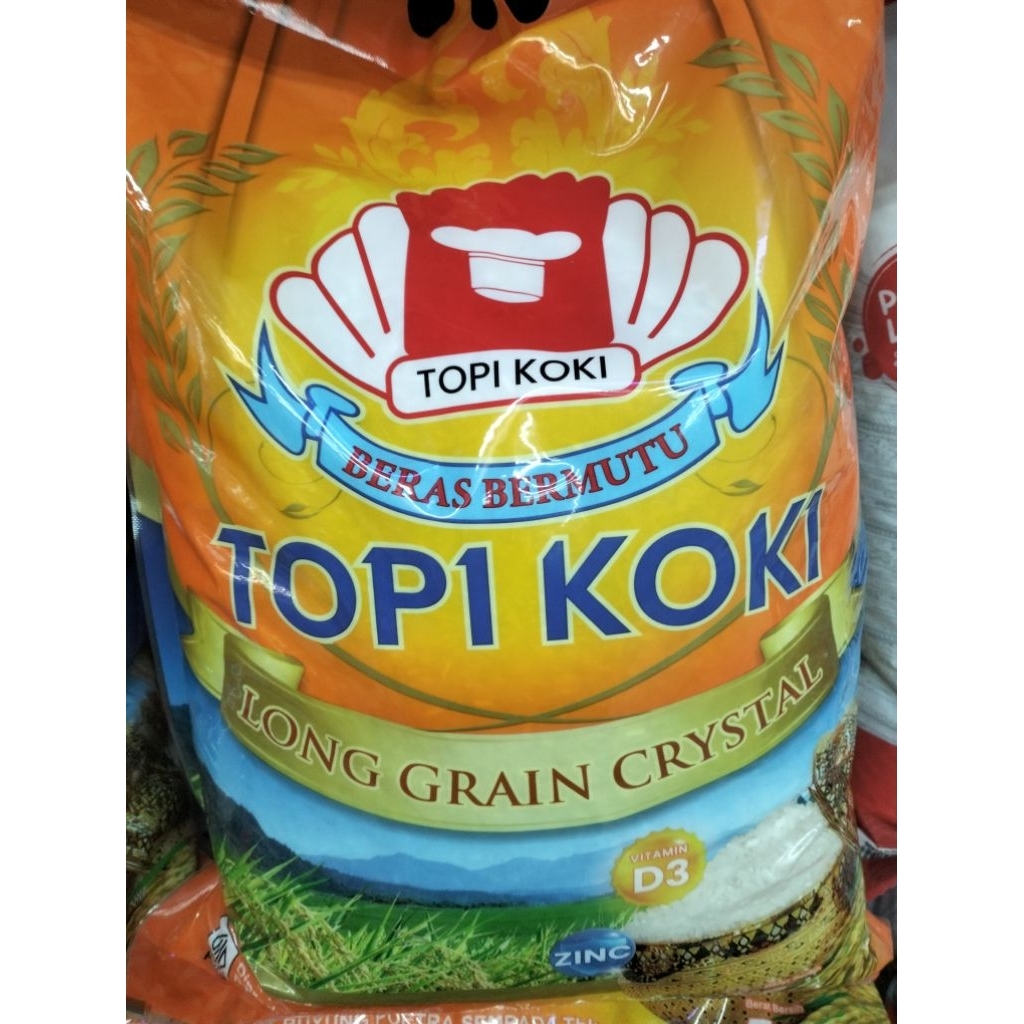 beras topi koki