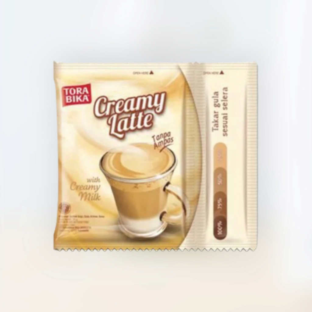 

TORABIKA CREAMY LATTE 5 SACHET