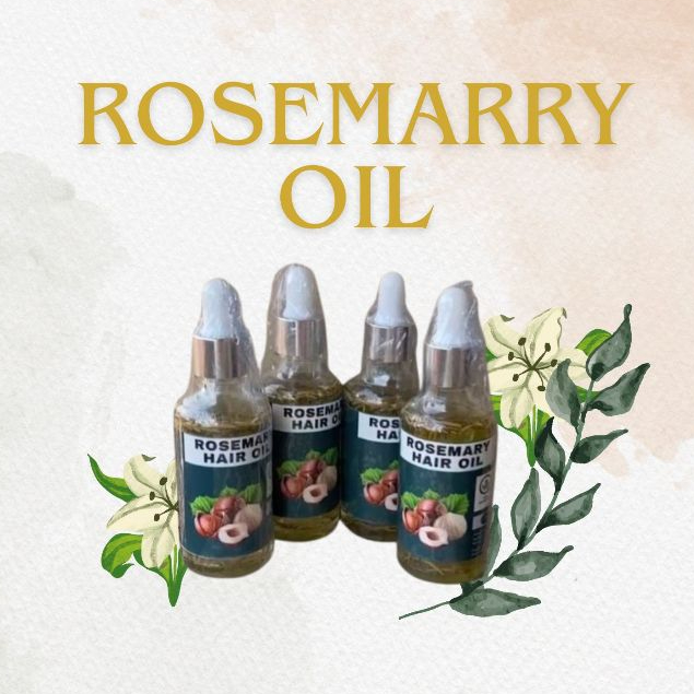 LANGSUNG KIRIM - Paket Hair Tonic & Rosemary Hair Growth Oil penghitam rambut