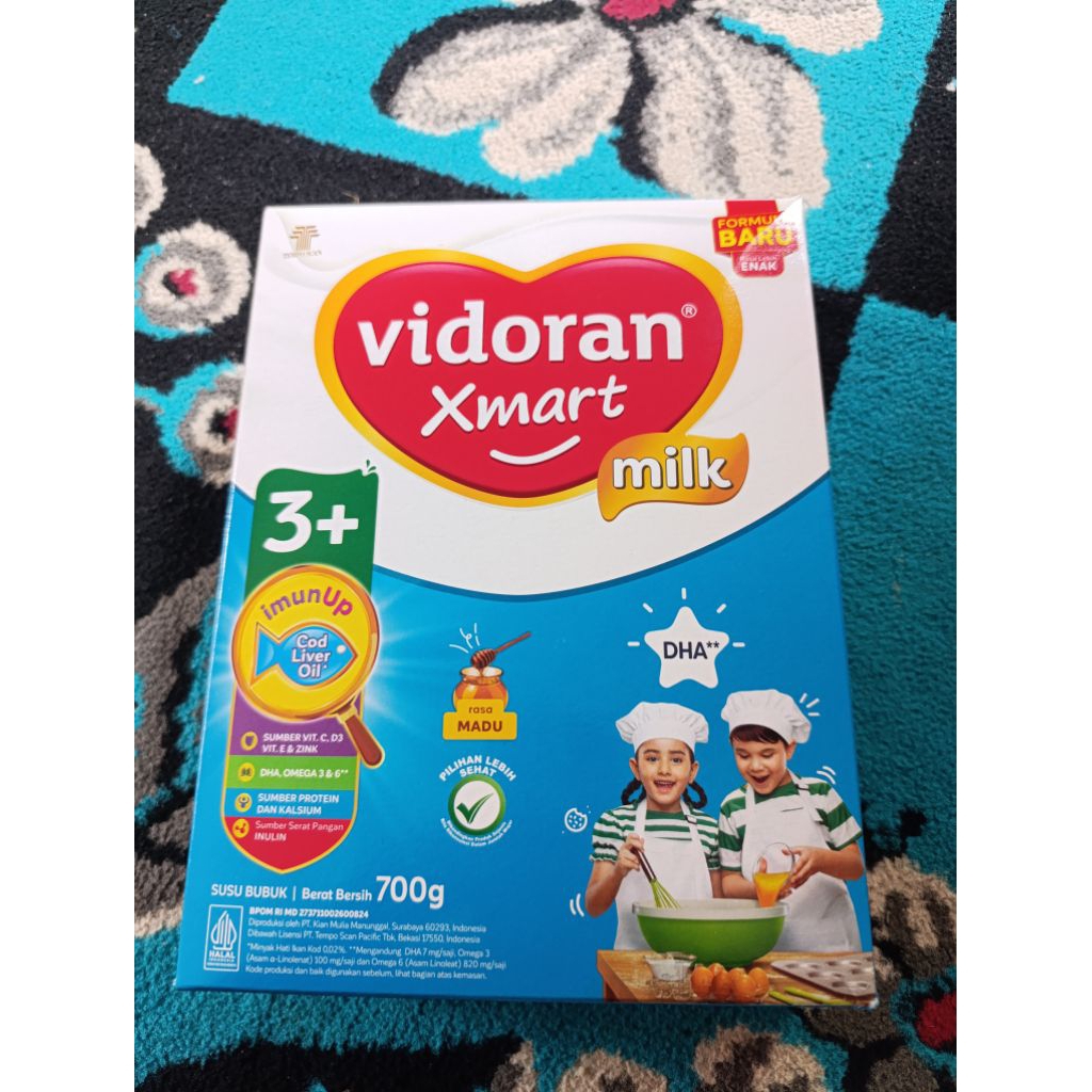 PROMO SUSU VIDORAN SMART 3+ RASA MADU