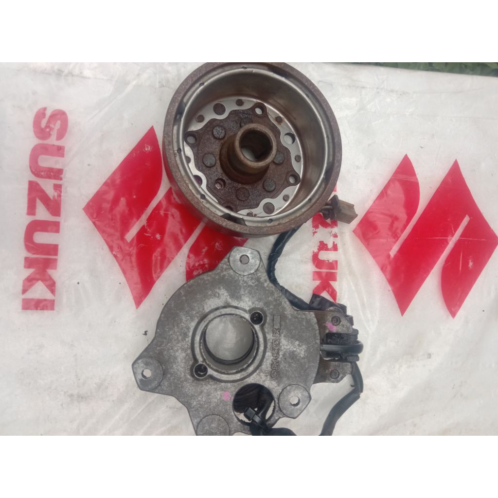 sepul plus magnet satria hiu original copotan