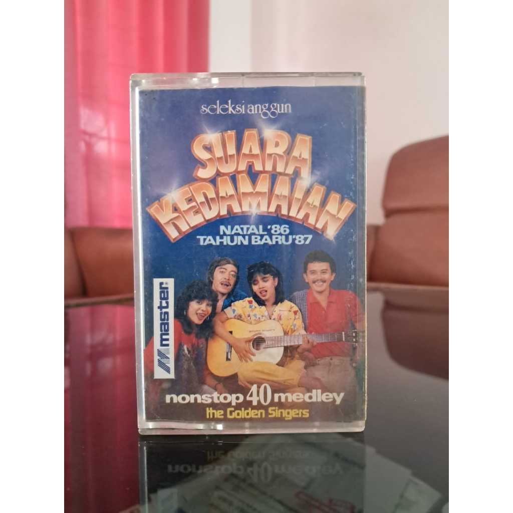 Kaset Pita The Golden Singers: Suara Kedamaian Natal '86 & Tahun Baru '87 - Nonstop 40 Medley