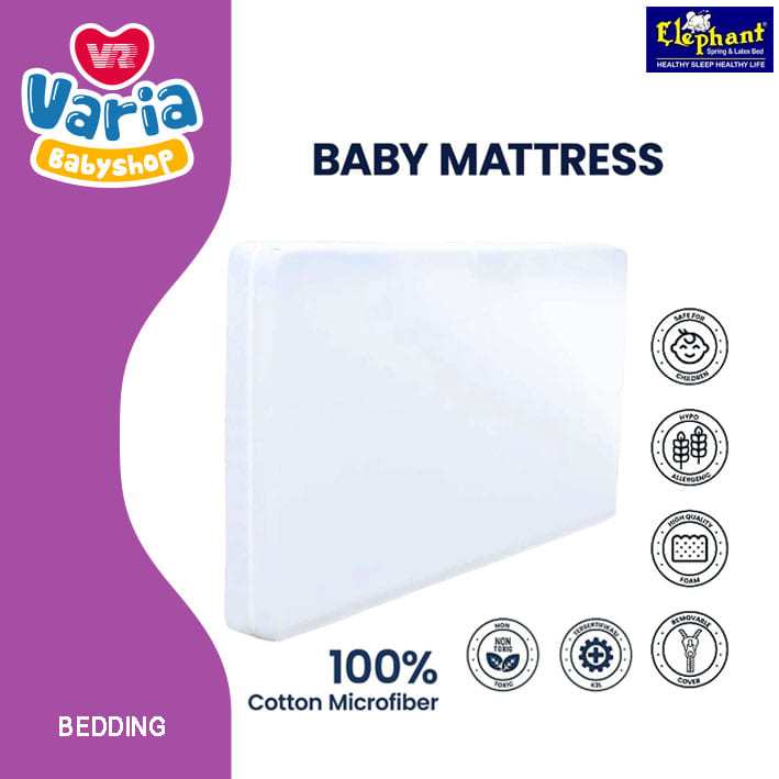 Matras Baby Elephant /Matras Box Bayi /Kasur Busa Bayi | Elephant