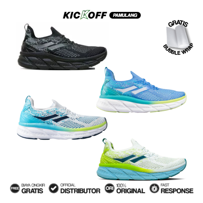 SEPATU RUNNING MILLS ENERMAX NANOKNIT