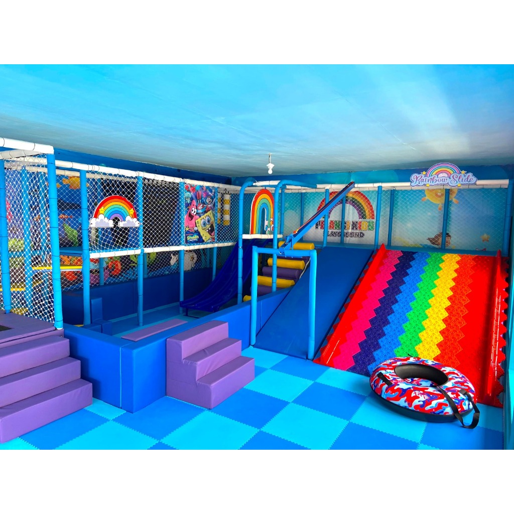 Rainbowslide Indoor Playground Mandi Bola full set bebas request