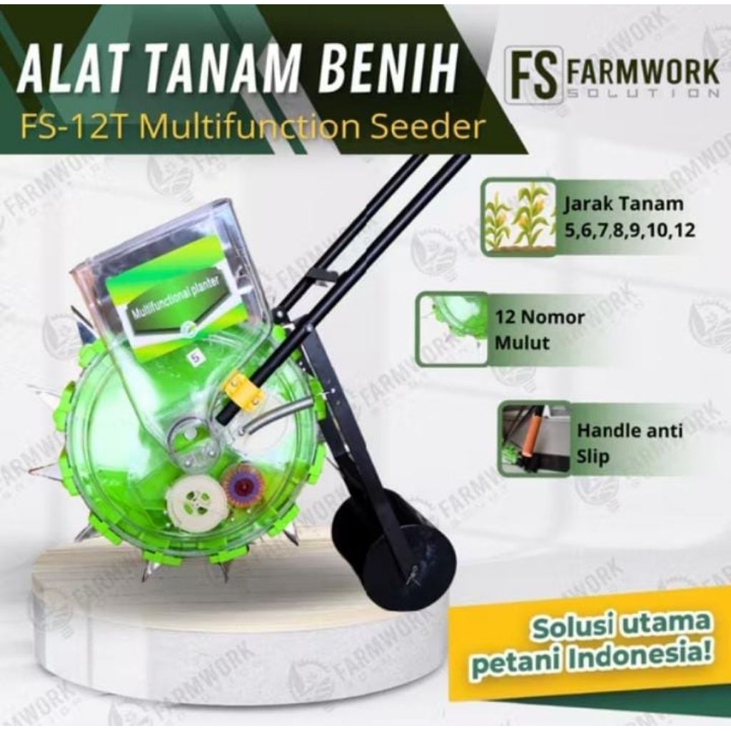 ALAT TANAM BENIH JAGUNG DAN KACANG TIPE DORONG