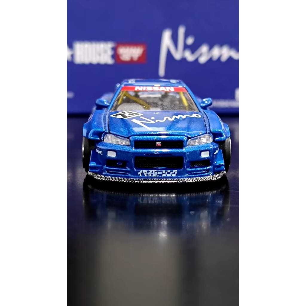 Kaido House Nissan Skyline GT-R (R34) Kaido Works Nismo (Biru / Blue)