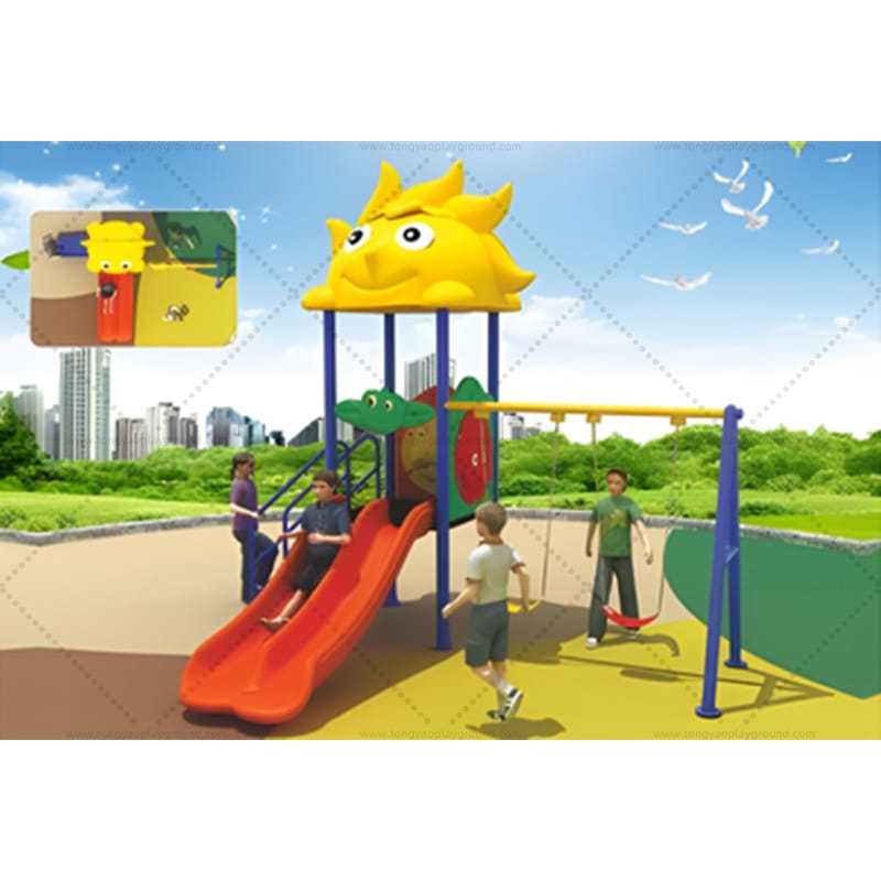 Outdoor Playground Perosotan Ayunan Besar Taman Bermain Anak Mainan Anak Playground Set Outdoor