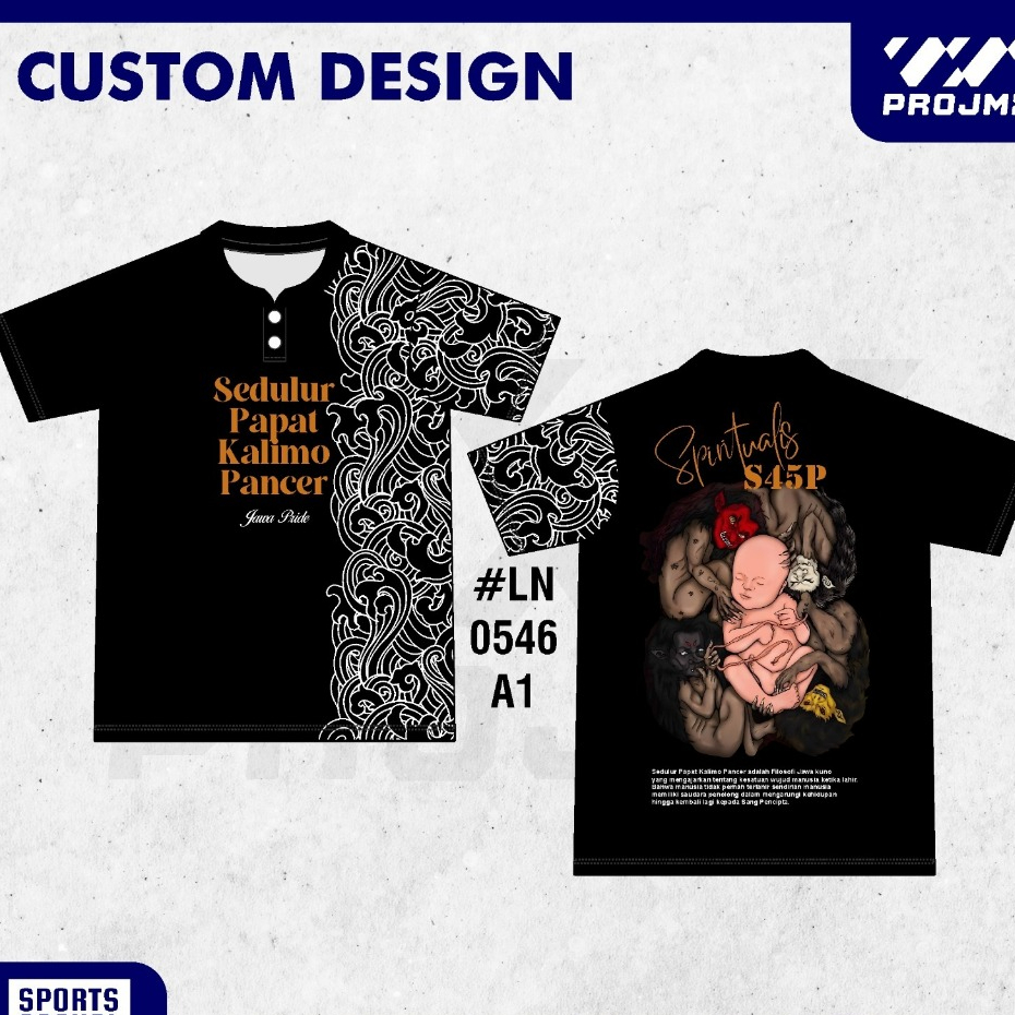 PROJMX - KAOS JERSEY SPIRITUAL (BISA CUSTOM)