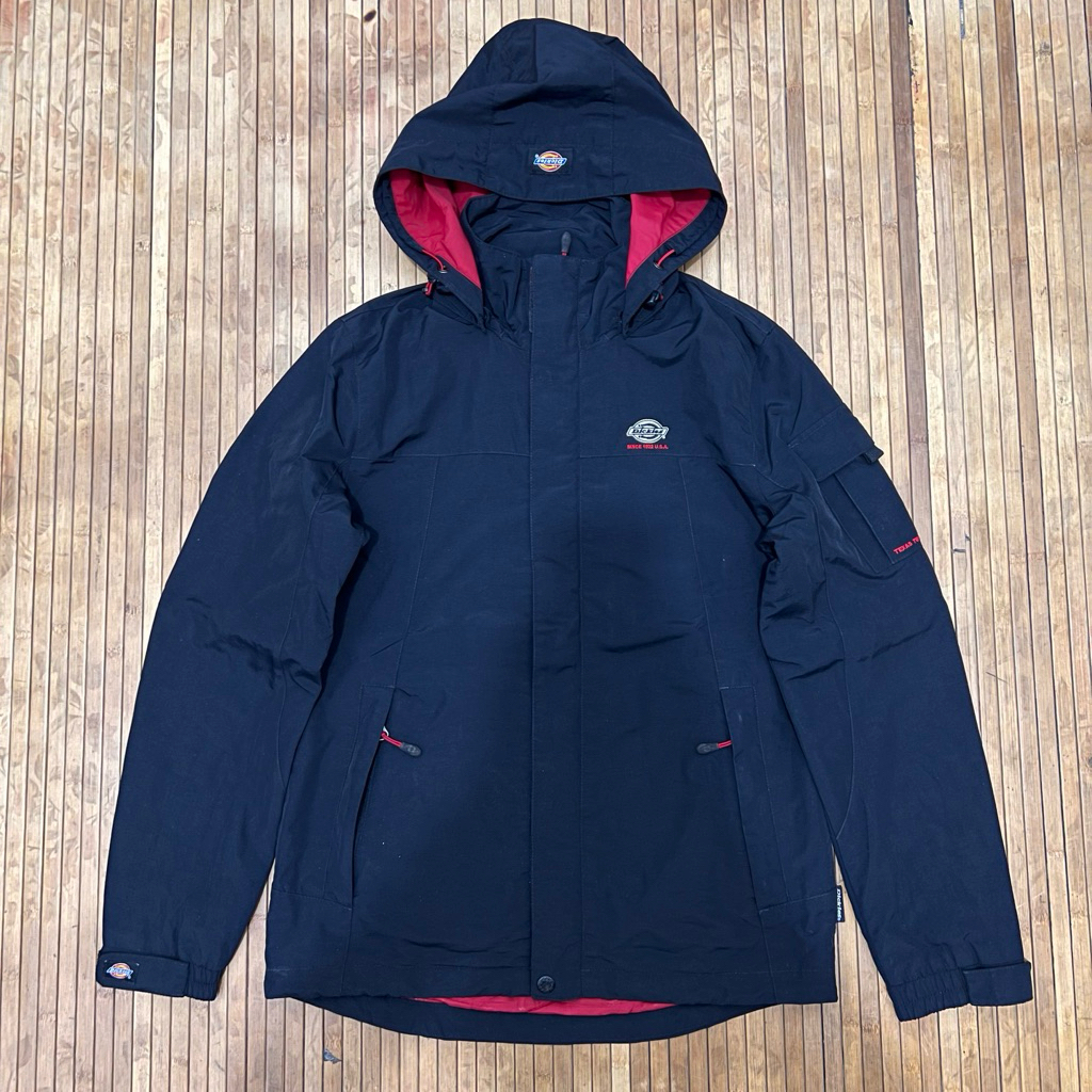 DICKIES GORPCORE BLACK HIKING TREKKING OUTDOOR GORETEX JACKET National Geographic Osprey