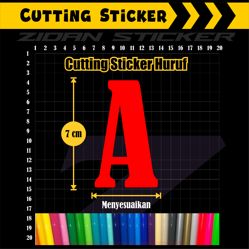 Harga Hologram Sticker Huruf Terbaru Feb 2026 | BigGo Indonesia